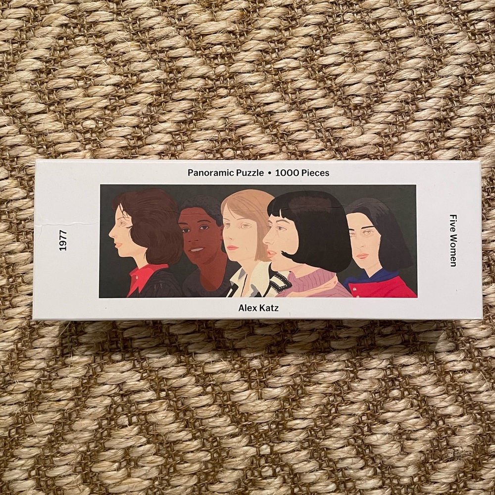 Alex Katz Five Women Panoramic Puzzle